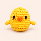 chick small hero crochet kit
