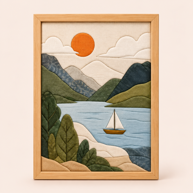 Kinusaiga Fabric Art Kit — Creative Collection