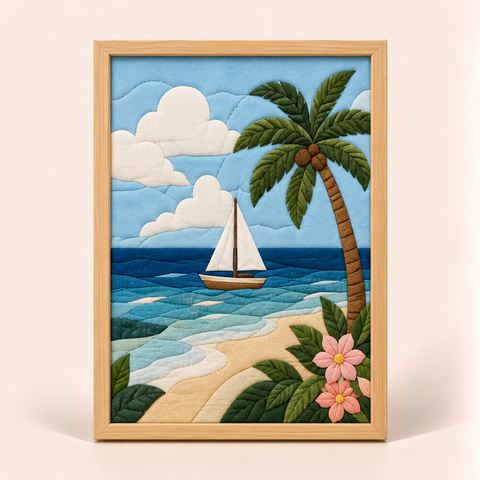 Tropical Sailboat