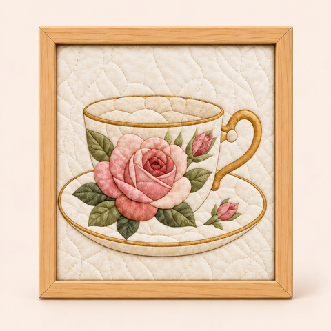 Rose Teacup