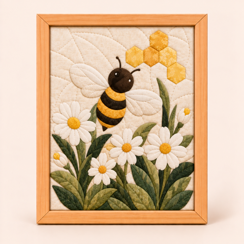 Bee and Daisies