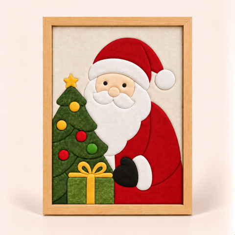 Santa and Tree