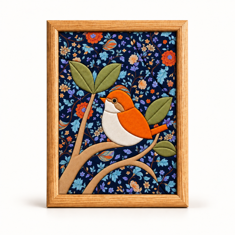 Sparrow – Floral