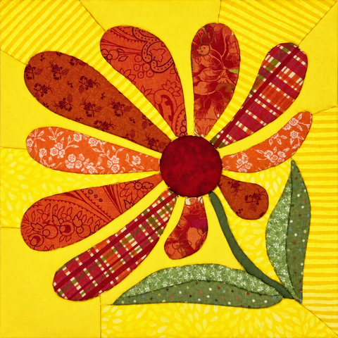 Flower – Golden Patchwork