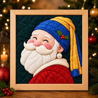 Santa – Pearl Earring