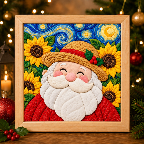 Santa – Sunflowers
