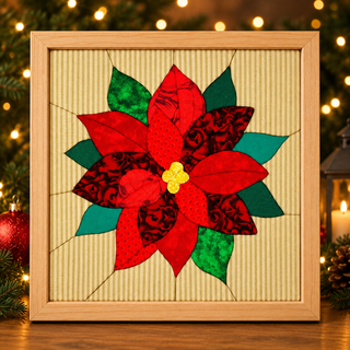 Poinsettia – Red Patchwork