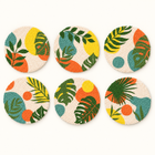 Six finished coaster patterns — PKBD0112